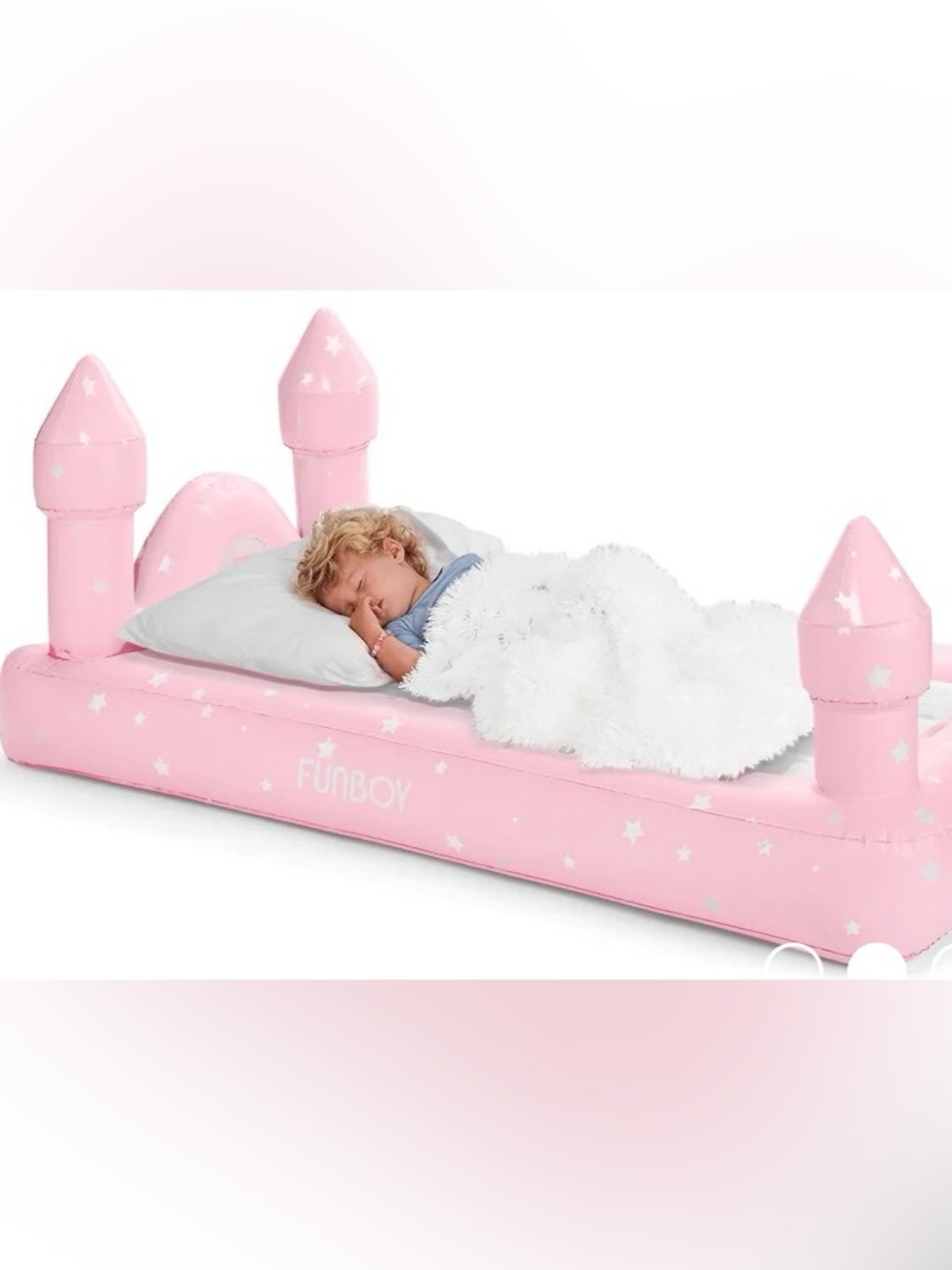 FunBoy Pink Castle Sleepover Bed